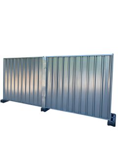 Steel Hoarding - L 2100mm x W 42mm x H 2000mm - 30kg - Pre-Galvanised